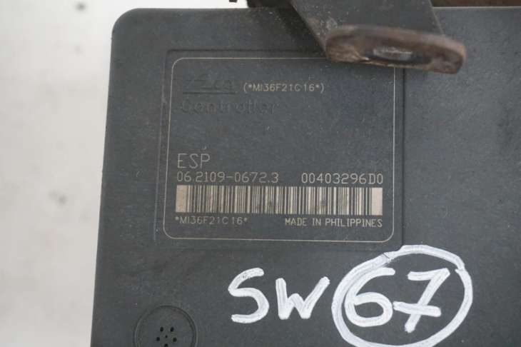 Suzuki Swift Mk6 III Pompa Sterownik Abs 57ka 06.2102-0487.4 - Image 3