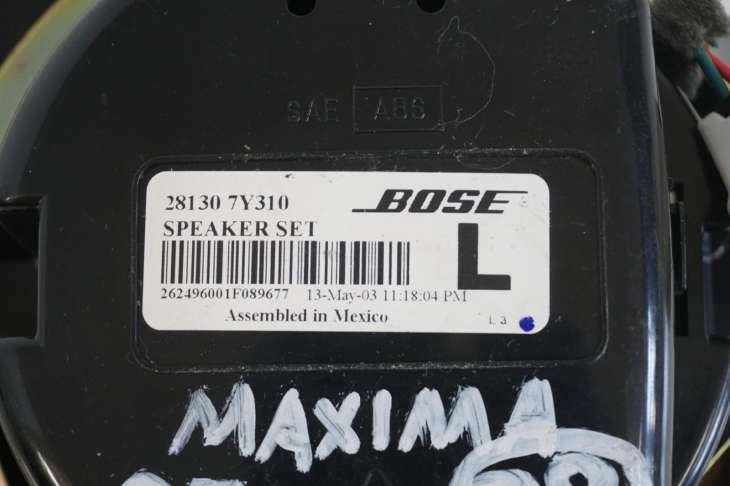 Nissan Maxima Głośnik Bose 281307Y310 - Image 3