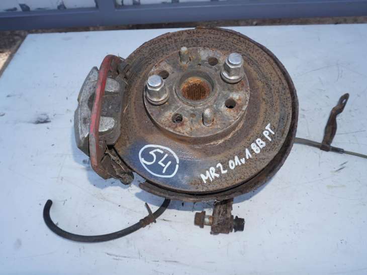 Toyota Mr2 III 2001r Zwrotnica Tarcza Zacisk Prawy Tył
