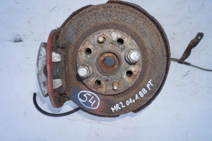 Toyota Mr2 III 2001r Zwrotnica Tarcza Zacisk Prawy Tył - Image 2