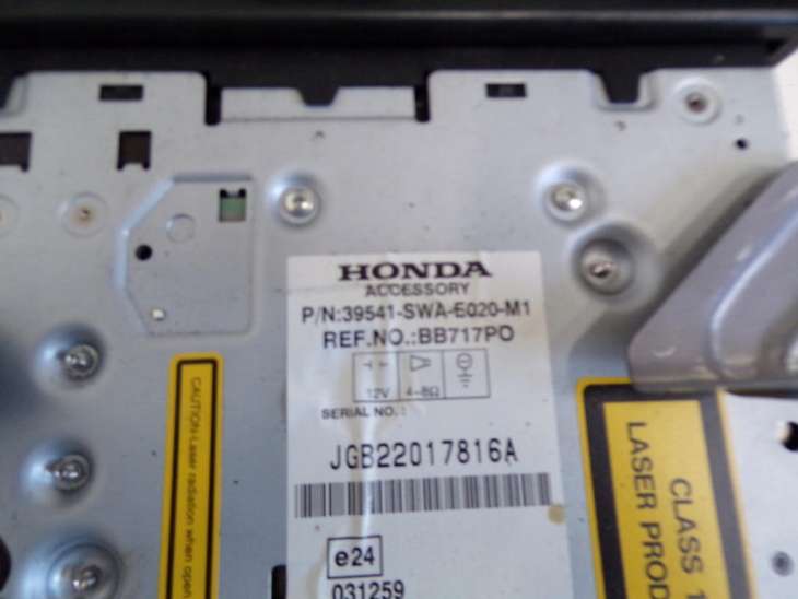 Honda Cr-V III Nawigacja 39541-Swa-E020-M1 - Image 6
