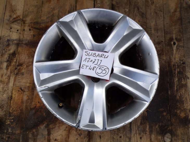 Subaru Outback III Felga 17x7jj Et48 5x100 Nr,55 - Image 2