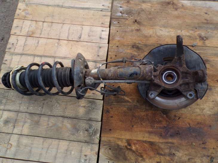 Honda Jazz III Mcpherson Prawy Przedni Zwrotnica Amortyzator 51211tf0g00 - Image 9