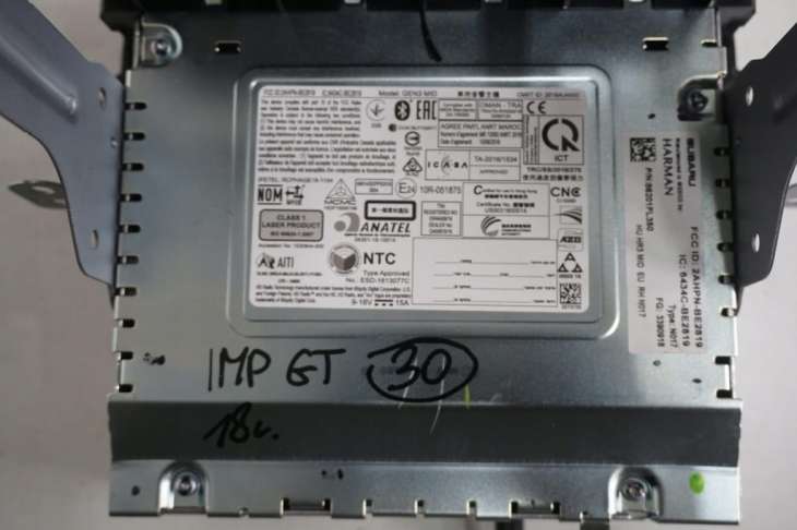 Subaru Impreza Liftback Gt Nawigacja Gps 86201fl350 Harman 2ahpn-Be2819 - Image 4