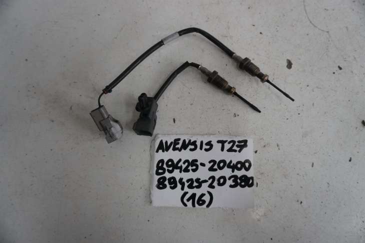 Toyota Avensis T27 Czujnik Temperatury Dpf 89425-20400 89425-20380