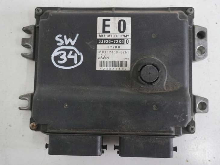 Suzuki Swift Mk6 III Komputer Sterownik Silnika 33920-72k00