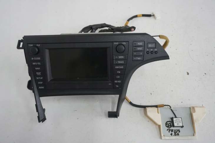 Toyota Prius III Wyświetlacz Nawigacja Gps 86120-47410 86113-60v840