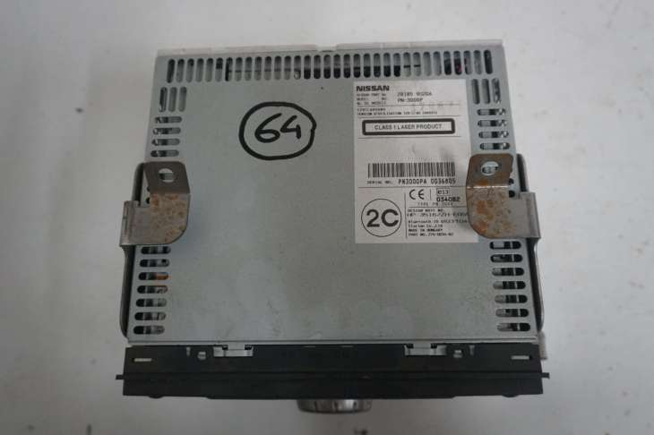 Nissan Note 08-12 Radioodtwarzacz Cd Bt 281859u20a Pn-3000p - Image 2
