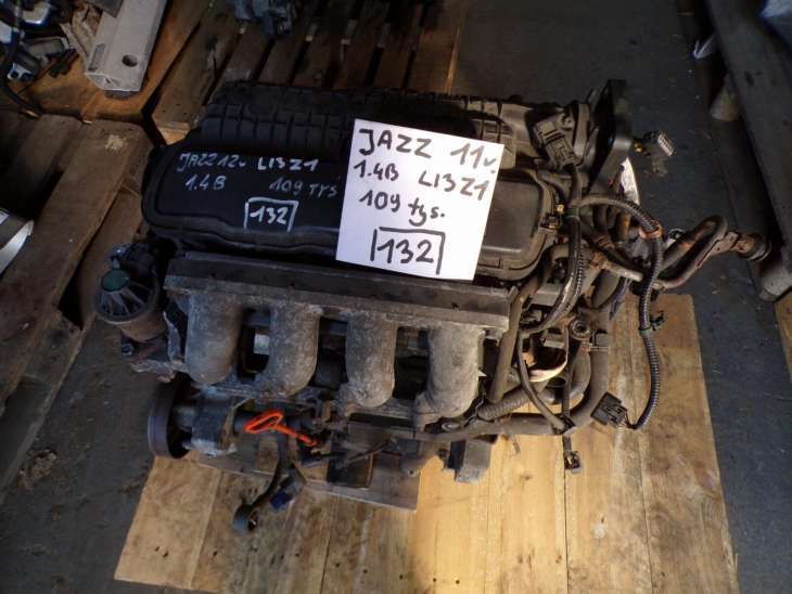 Honda Jazz III 2011r Silnik 1.3b 1.4b L13z1 Blok Głowica nr132