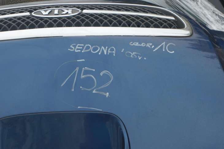 Kia Sedona CarnIVal Maska 1c Atrapa Grill Turbo - Image 2