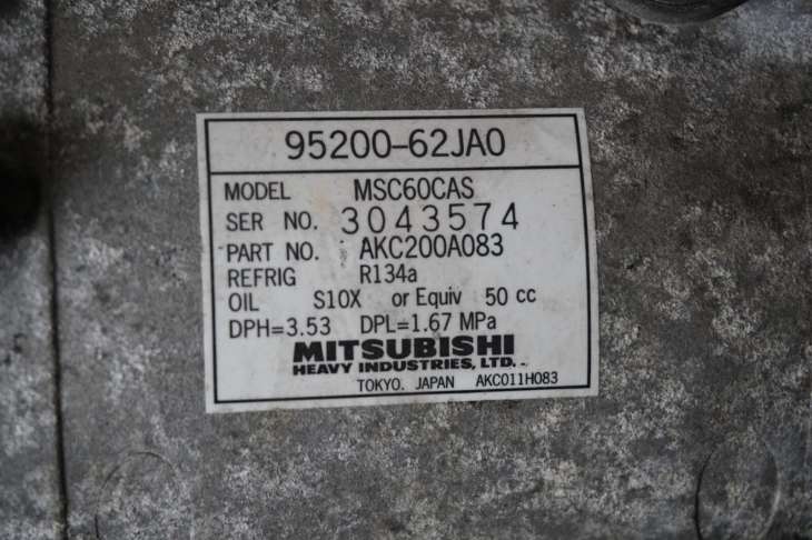 Suzuki Swift/Sx4 Kompresor Sprężarka Klimatyzacji 95200-62ja0 - Image 4