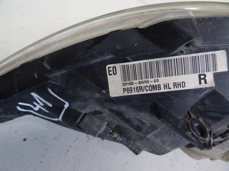 Honda Cr-V III Lampa Prawa Przednia 33100-Sww-E0 Uk Nr.41 - Image 3
