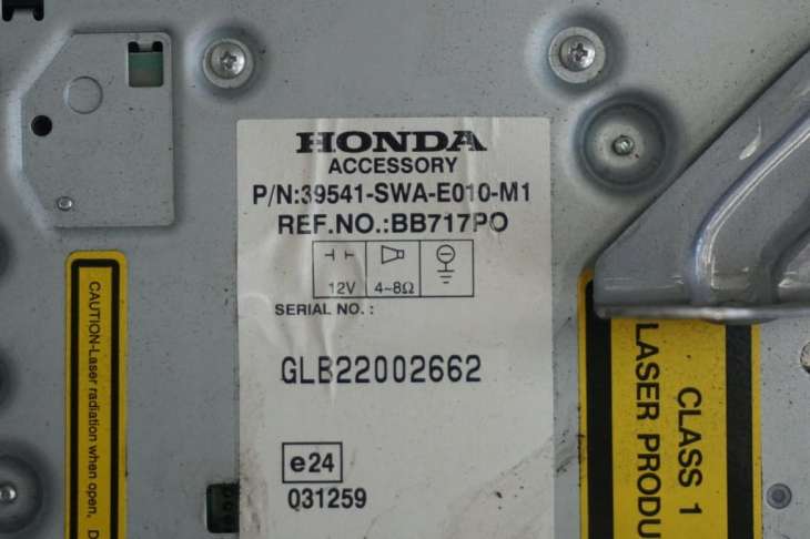 Honda Cr-V III Nawigacja Gps 39541-Swa-E010-M1 - Image 3