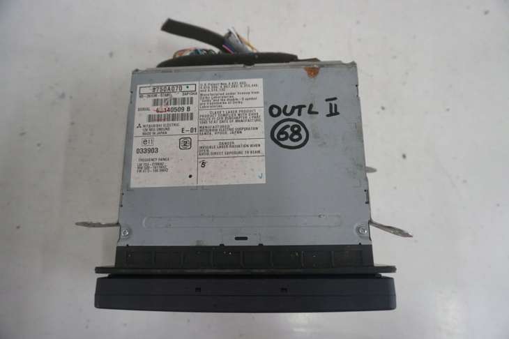 Mitsubishi Outlander II Nawigacja Gps 8750a070 - Image 2