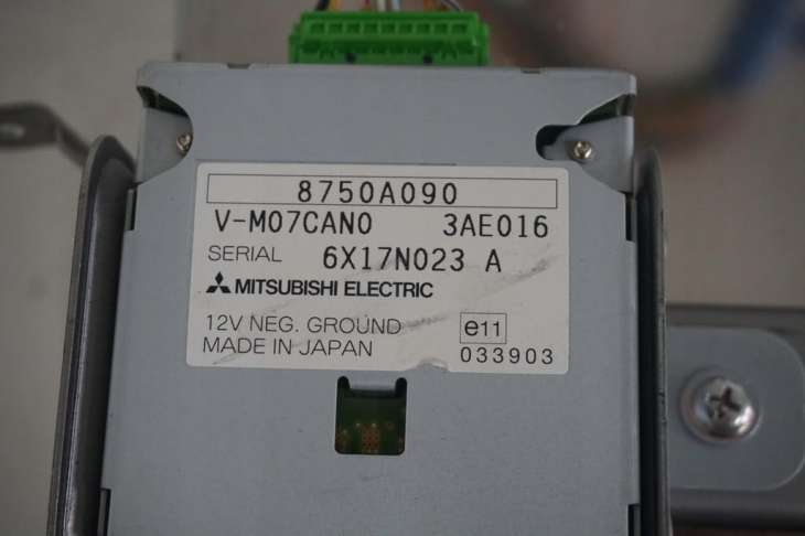 Mitsubishi Outlander II Nawigacja Gps 8750a070 - Image 5