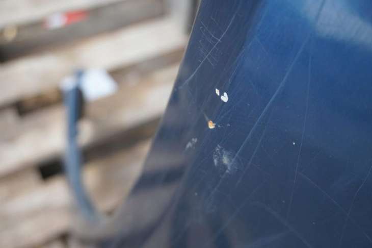 Subaru Legacy IV Błotnik Lewy Przedni 35j Granatowy - Image 4