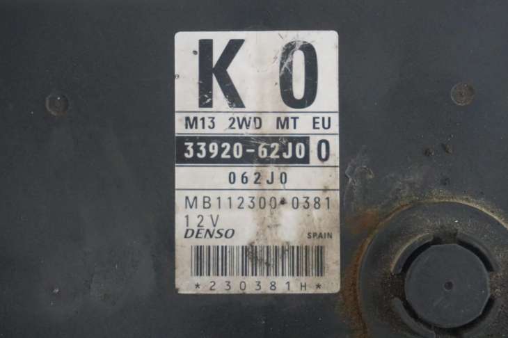 Suzuki Swift Mk6 1.3b Zestaw Startowy 33920-62j0 - Image 3