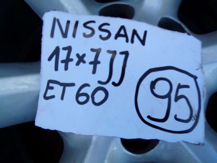 Nissan Navara Pathfinder Felga 7x17 Et60 6x114,3 Nr: 95 - obrazek 3