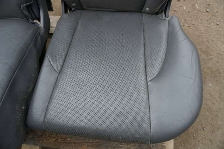 Hyundai Tucson I Jm Tylna Kanapa Skóra Siwa 2005 2006 2007 - Image 3