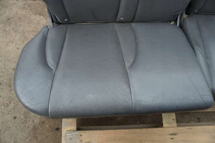 Hyundai Tucson I Jm Tylna Kanapa Skóra Siwa 2005 2006 2007 - Image 5