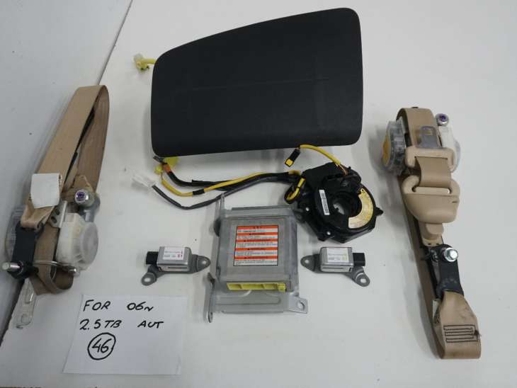 Subaru Forester II Sg 06-08 Zestaw Airbag Pasy Sensor 152300-8331