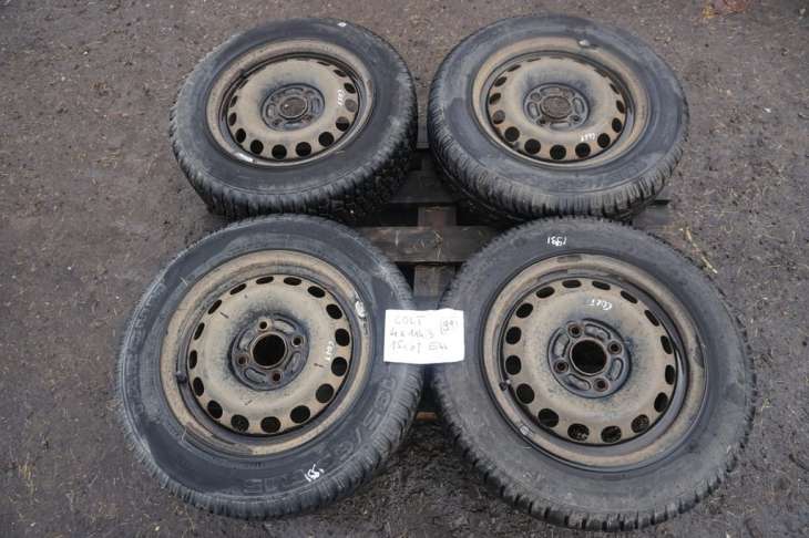 Mitsubishi Colt VI Felgi Stalowe 15 4x114.3 185/65r15 Zima
