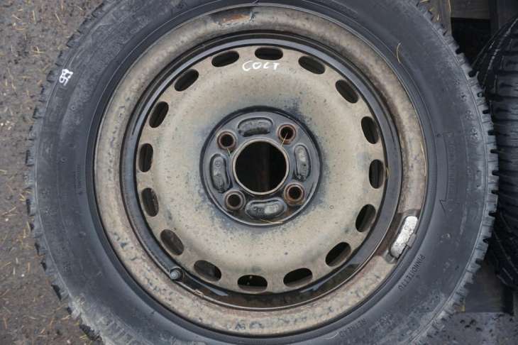 Mitsubishi Colt VI Felgi Stalowe 15 4x114.3 185/65r15 Zima - Image 4