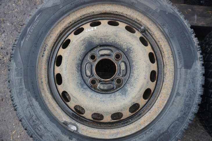 Mitsubishi Colt VI Felgi Stalowe 15 4x114.3 185/65r15 Zima - Image 5