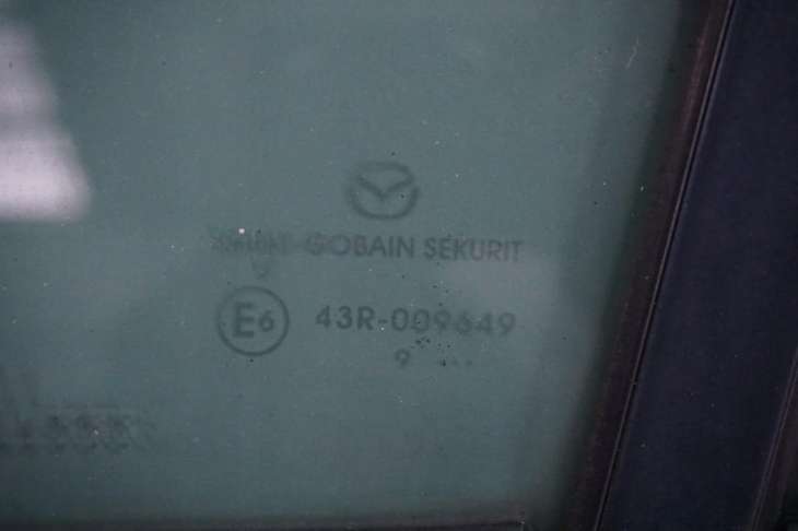 Mazda 3 Bl Drzwi Lewe Tylne 16w Szyba Bdg967200 Czarne 2009rok Nr.209 - Image 6