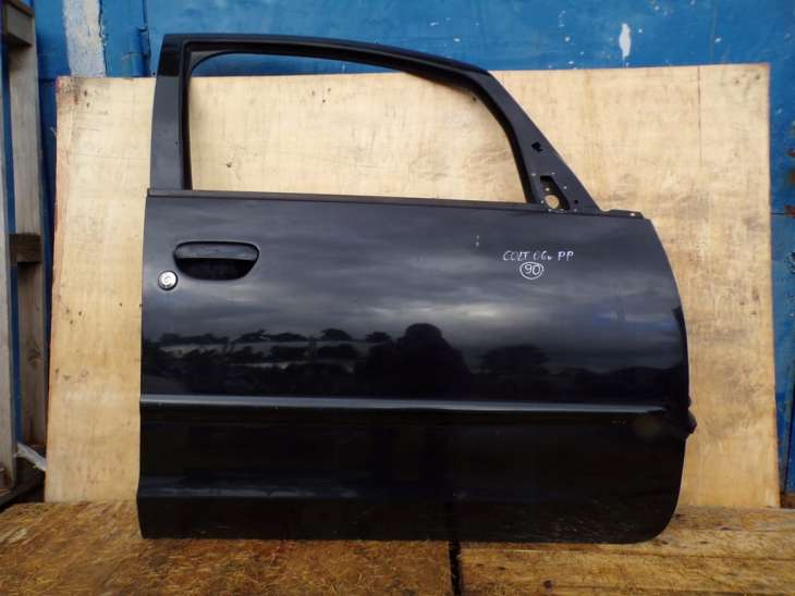 Mitsubishi Colt VI 5d Drzwi Prawe Przednie X19 Czarny 2004-2008r