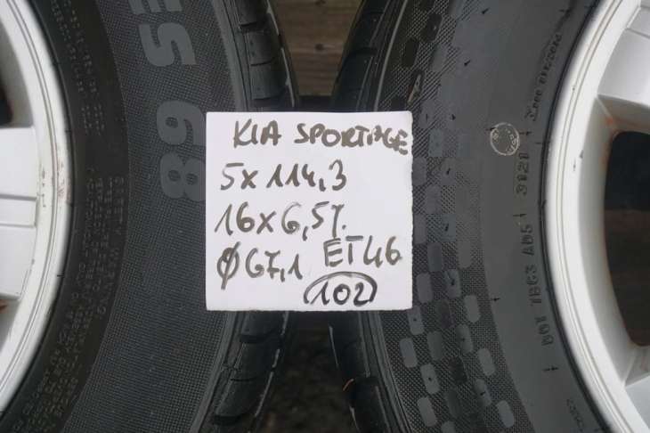 Kia Sportage II Felgi 16 5x114.3 Et46 215/65r16 - Image 7