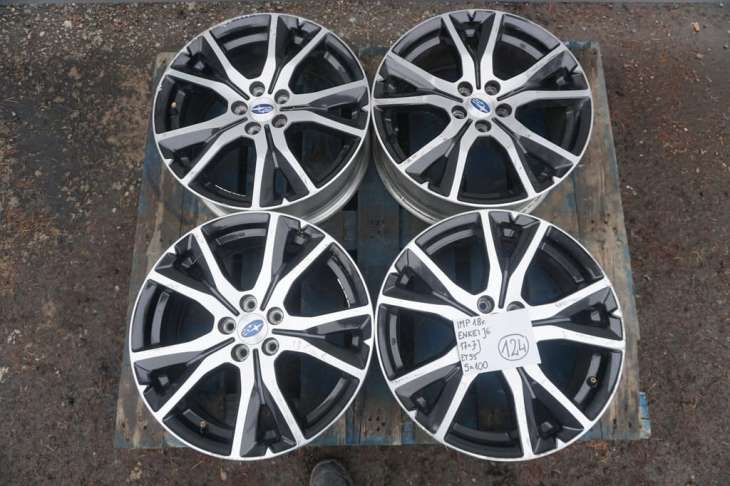 Subaru Impreza Liftback Gt Felgi 17 5x100 Et55 Enkei J6