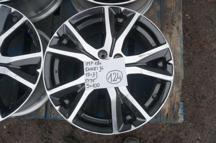 Subaru Impreza Liftback Gt Felgi 17 5x100 Et55 Enkei J6 - Image 2