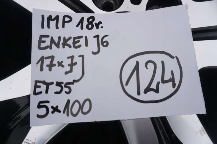 Subaru Impreza Liftback Gt Felgi 17 5x100 Et55 Enkei J6 - Image 11