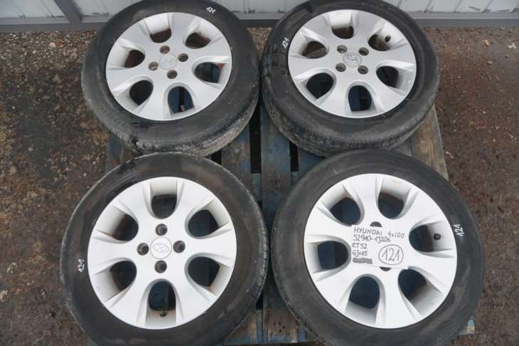 Hyundai I20 Felgi Aluminiowe 15 4x100 52910-1j206 Et52 52910-1j200