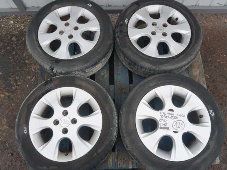 Hyundai I20 Felgi Aluminiowe 15 4x100 52910-1j206 Et52 52910-1j200