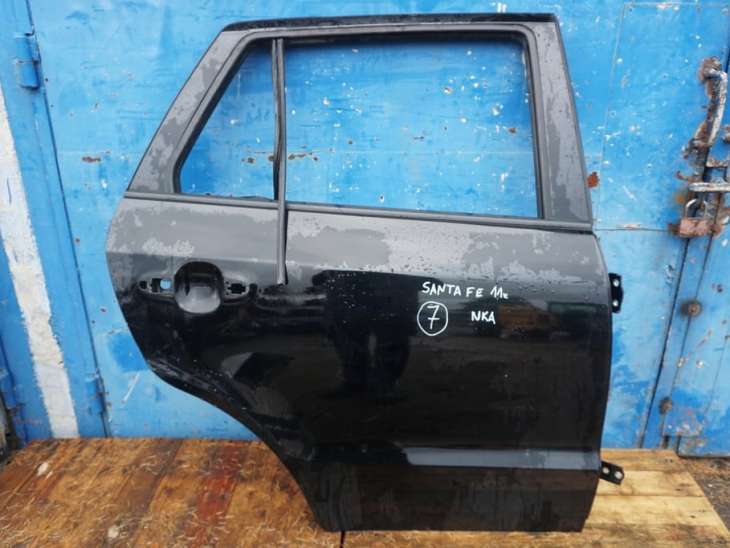 Hyundai Santa Fe II Lift Drzwi Prawe Tylne Nka Czarny