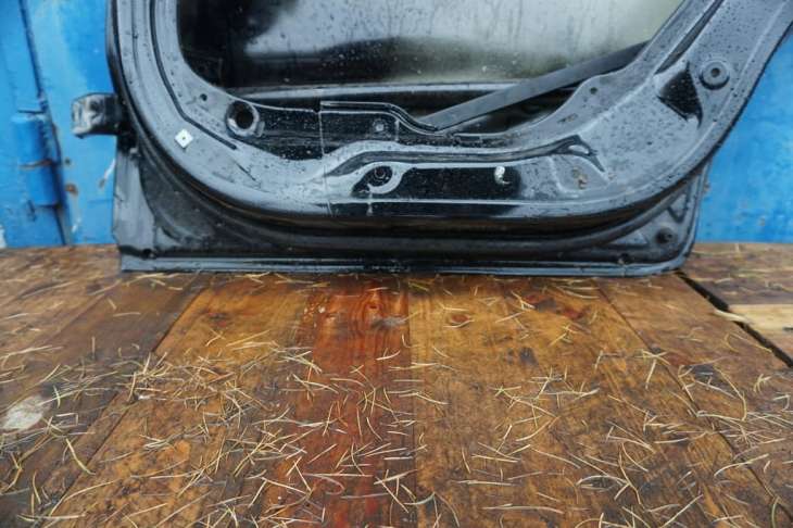 Hyundai Santa Fe II Lift Drzwi Prawe Tylne Nka Czarny - obrazek 7