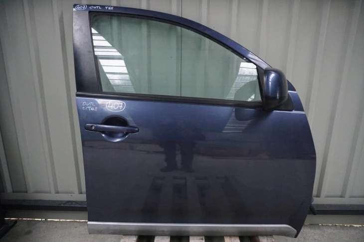 Mitsubishi Outlander II Drzwi Prawe Przednie T65 Lusterko Szyba Uk