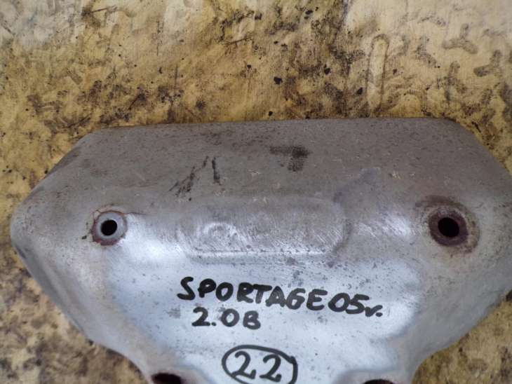 Kia Sportage II Kolektor Wydechowy Osłona Termiczna 2.0 Benzyna - Image 2