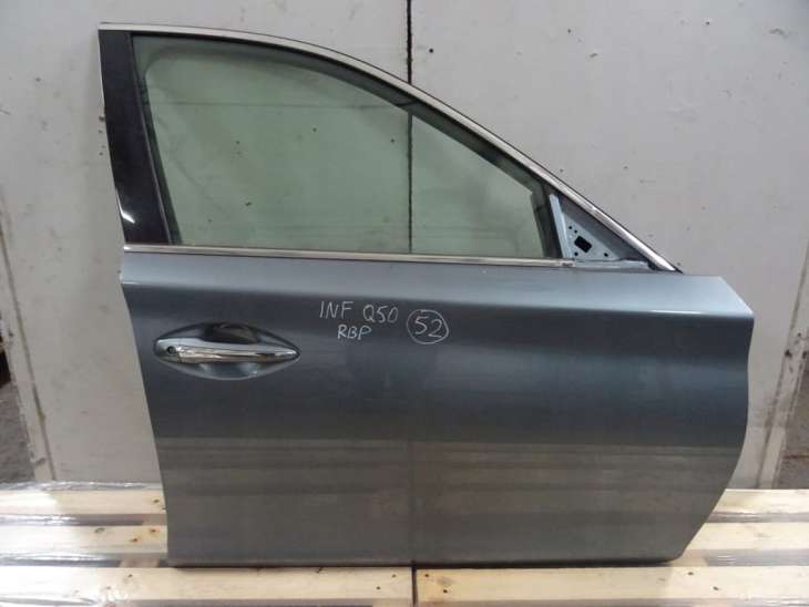 Infiniti Q50 Drzwi Prawe Przednie Kolor Rbp Szary Szyba Uk H010M4GAMA