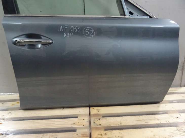 Infiniti Q50 Drzwi Prawe Przednie Kolor Rbp Szary Szyba Uk H010M4GAMA - Image 2