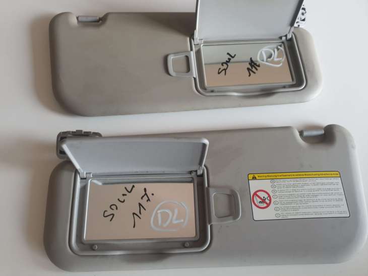 Kia Soul I 2011r Osłona Przeciwsłoneczna Prawa Lewa Kpl - Image 4