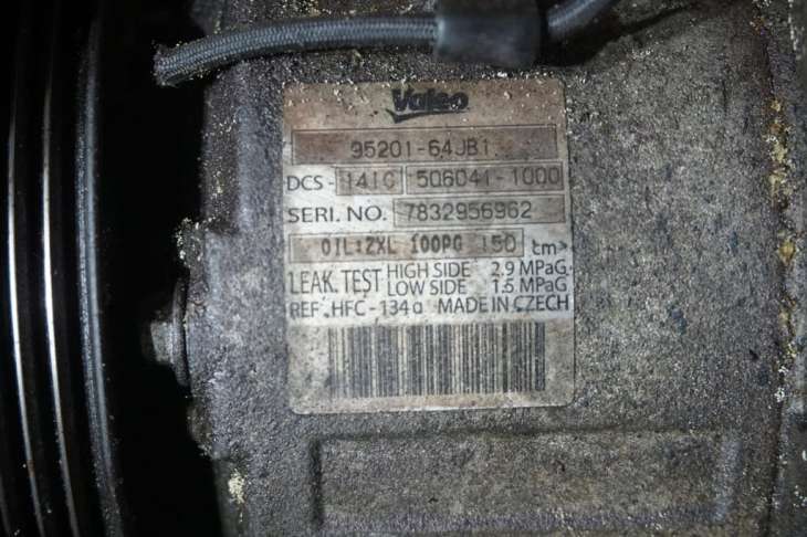 Suzuki Grand VItara II Sprężarka Kompresor Klimatyzacji 95201-64jb01 - Image 5