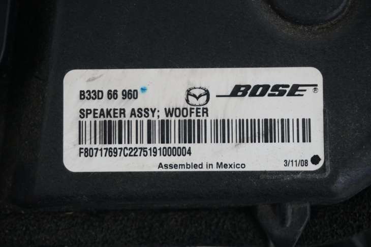 Mazda 3 I Subwoofer Głośnik Wzmacniacz Bose B33d66960 - Image 3