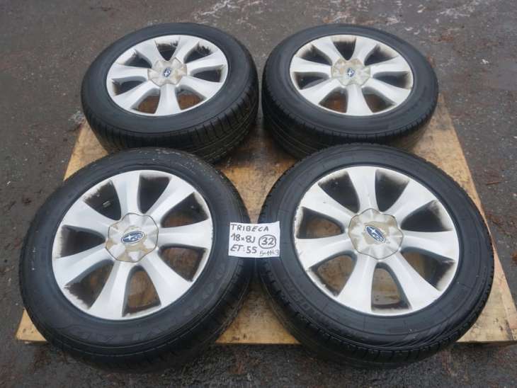 Subaru Tribeca B9 2005-2007r Felgi Aluminiowe 18x8j Et55 5x114,3 28111xa02b
