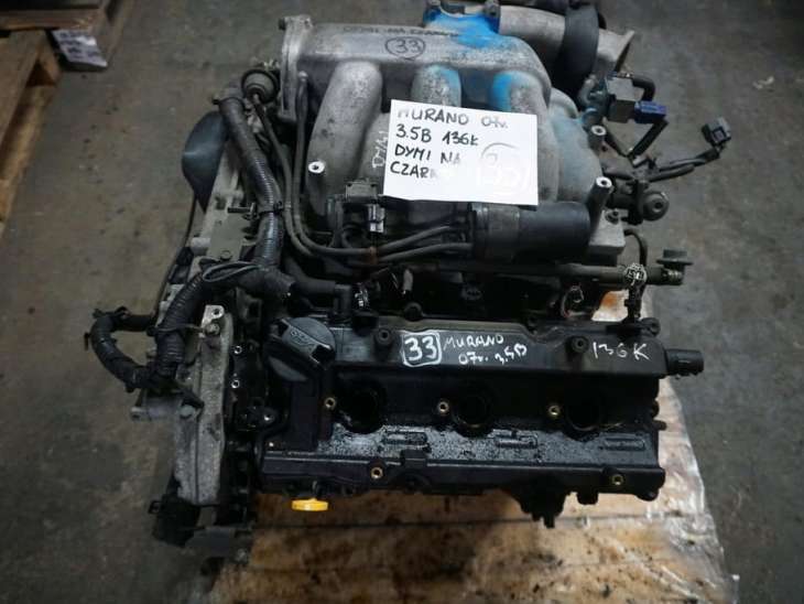 Nissan Murano Z50 Silnik 3.5 Benzyna Vq35de Blok Głowica