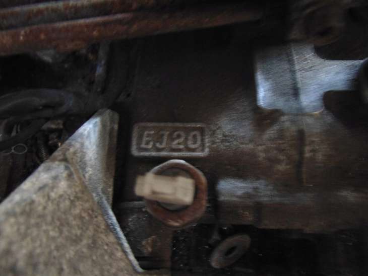 Subaru Forester I Sf Ej201 Blok Silnika Wal Tłoki Dol Nr7 - Image 3