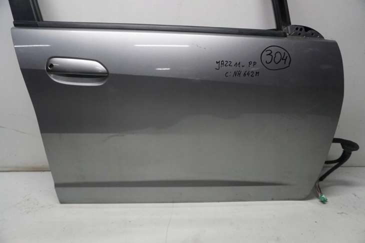 Honda Jazz III Drzwi Prawe Przednie Nh642m Szyba 2011rok - Image 2