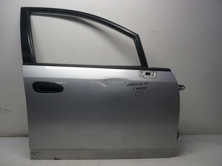 Honda Stream I Drzwi Prawe Przednie Nh623m Srebrne